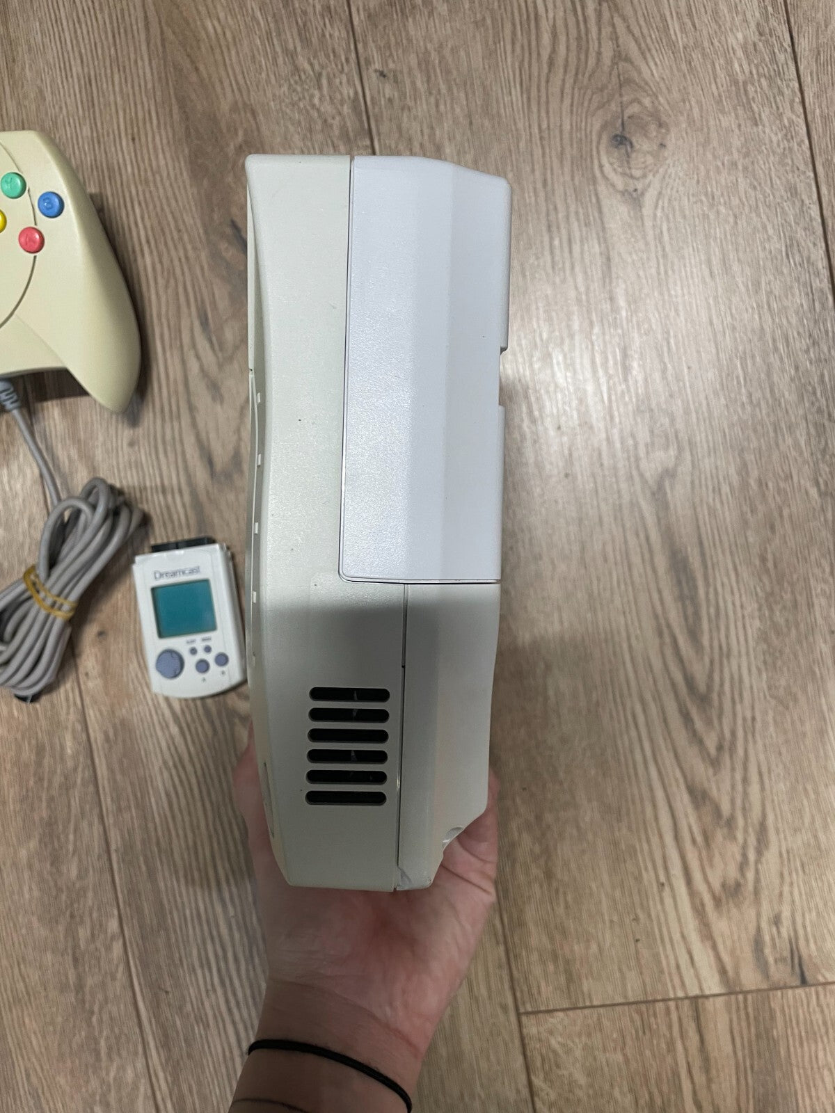 Sega Dreamcast - Unboxed with Cables, Genuine Controller & Memory Unit