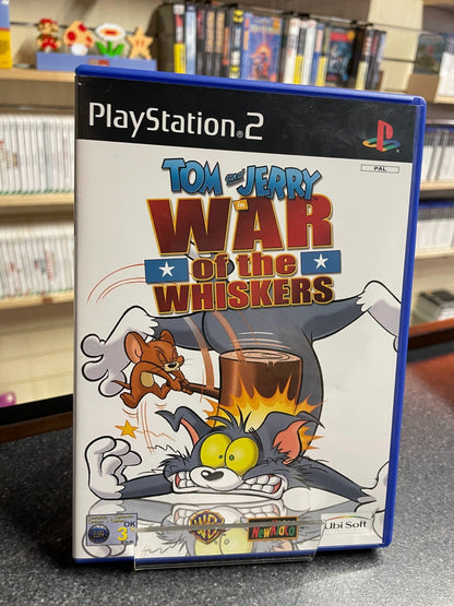 Tom and Jerry: War of the Whiskers - Sony Playstation 2 PS2 - Boxed w/Manual