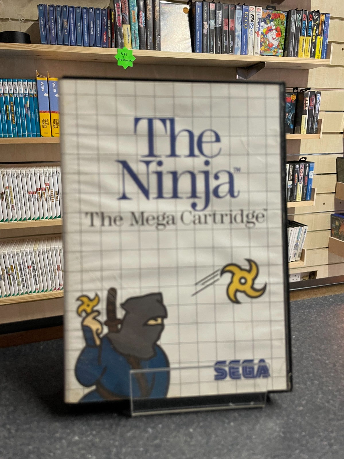 The Ninja: The Mega Cartridge - Sega Master System - Boxed with Manual