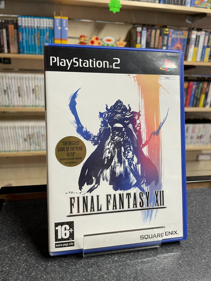 Final Fantasy XII - Sony Playstation 2 PS2 - Boxed w/Manual