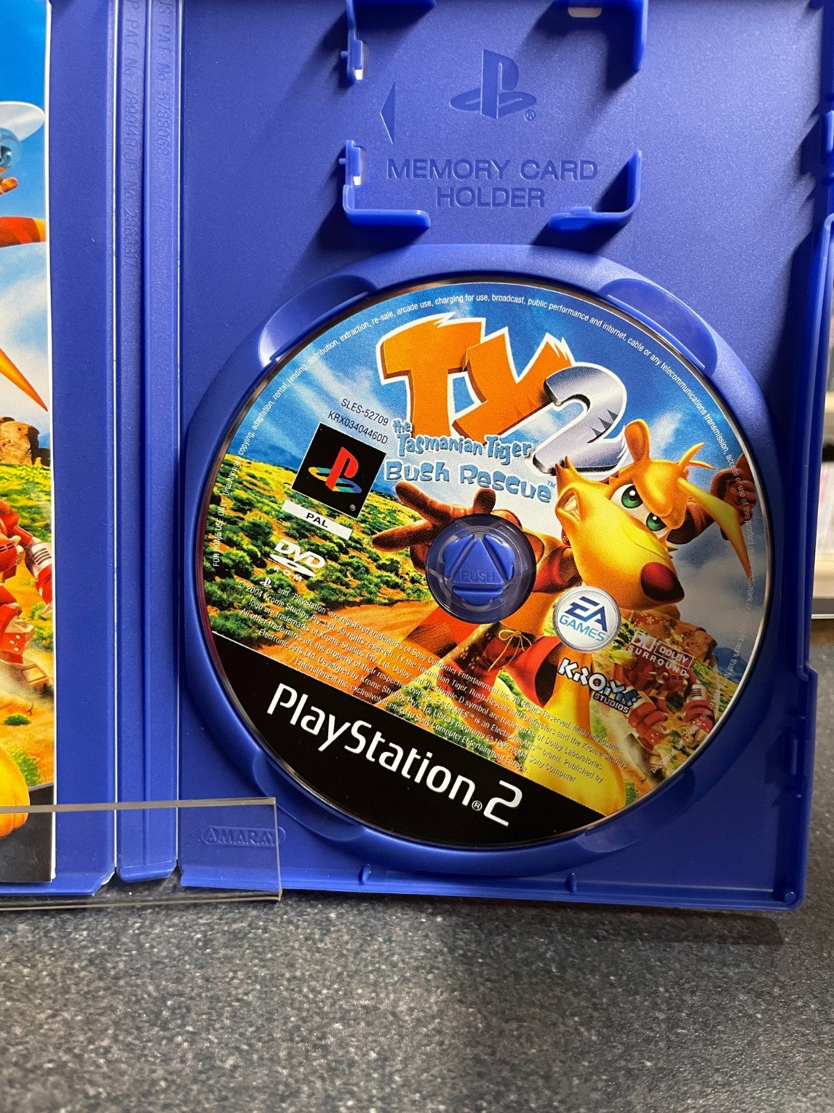 TY 2: The Tasmainian Tiger Bush Rescue - Sony Playstation 2 PS2  -Boxed w/Manual