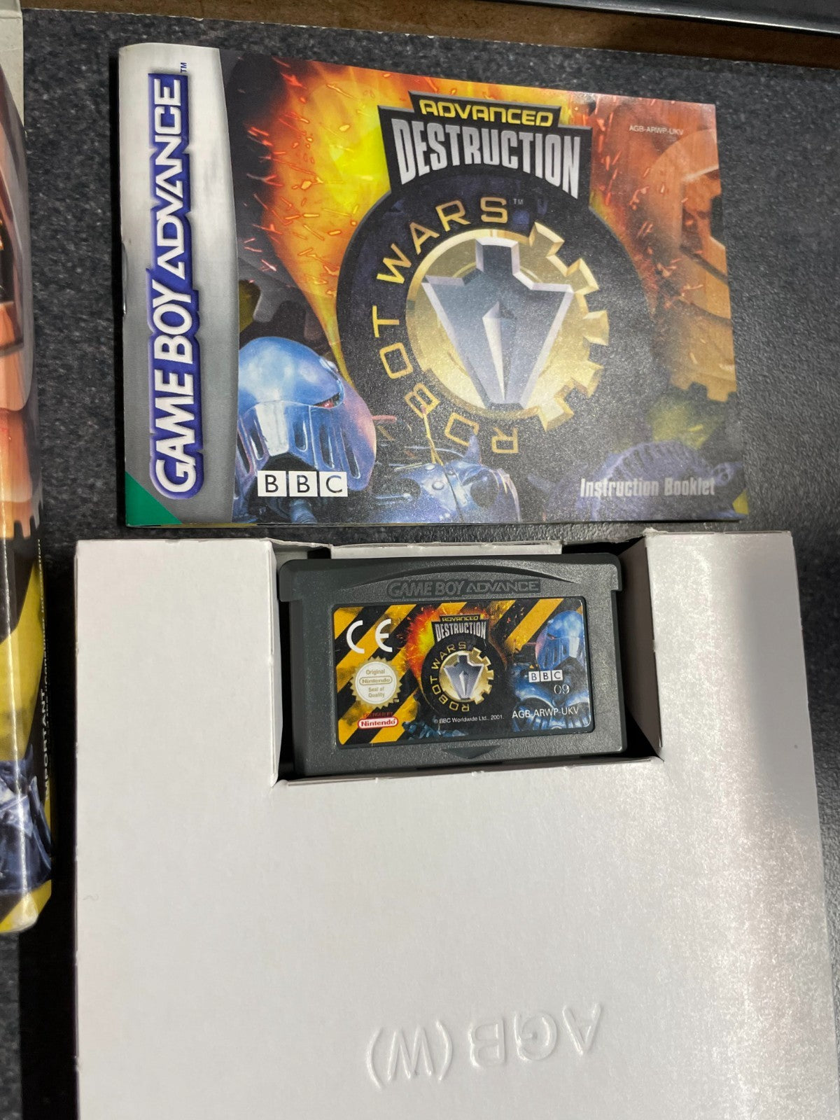Robot Wars: Advanced Destruction - GameBoy Advance - Boxed with Manual
