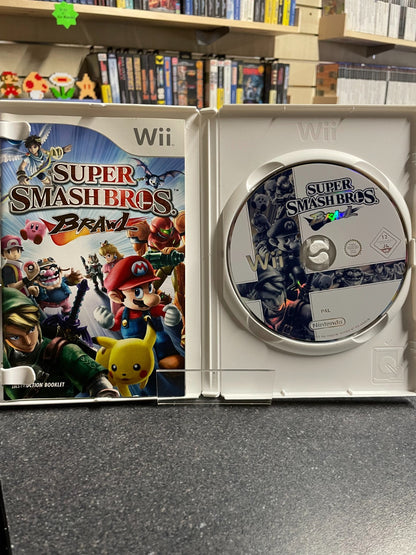 Super Smash  Bros. Brawl - Nintendo Wii  - Boxed with Manual