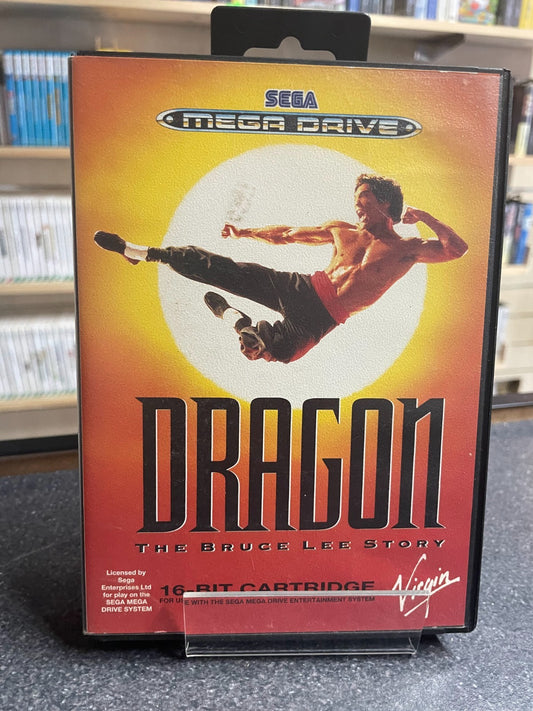Dragon: The Bruce Lee Story - SEGA Mega Drive - Boxed wtih Manual