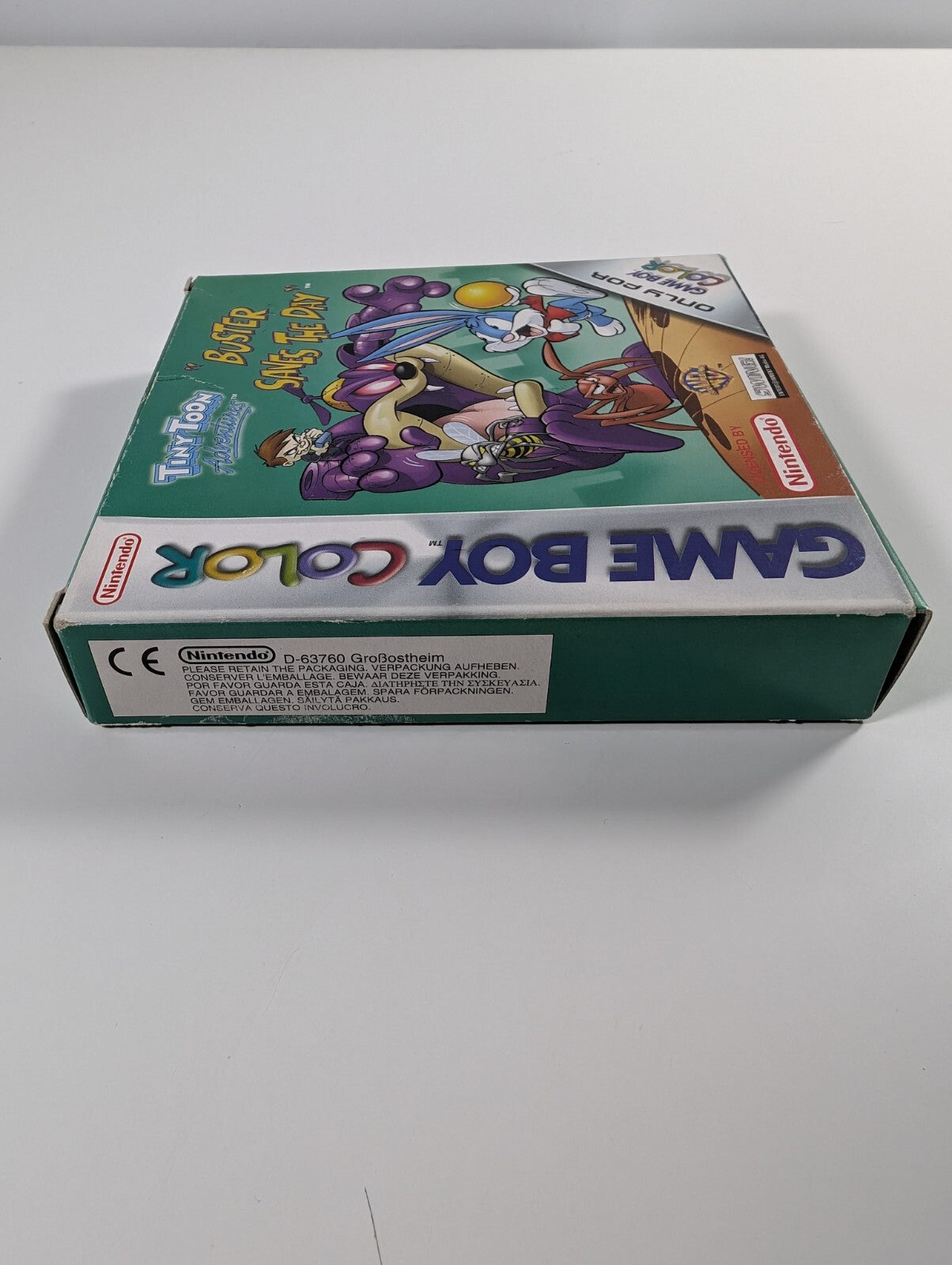 Tiny Toons Adventures - Buster Saves The Day - Nintendo Gameboy Colour - Boxed