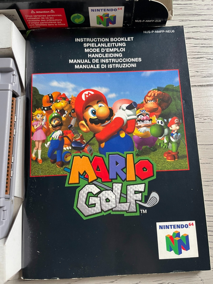 Mario Golf - Nintendo 64 N64 - Boxed & Complete