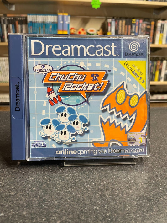 ChuChu Rocket! - SEGA Dreamcast - Complete with Manual and Dreamkey Disc