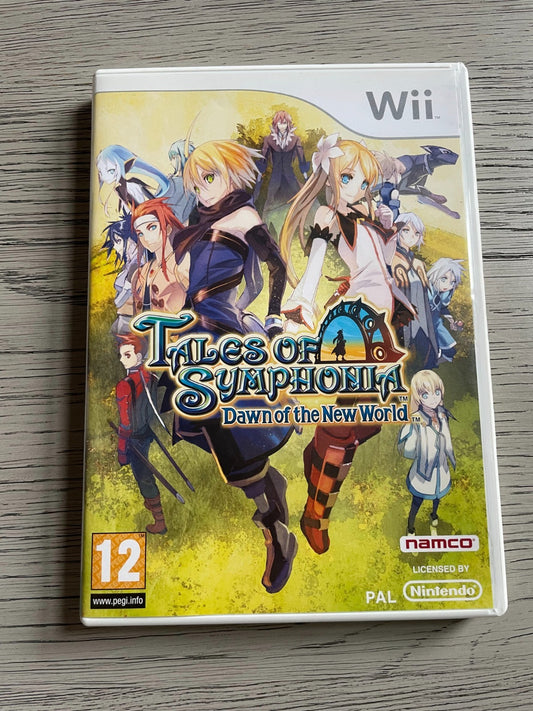 Tales of Symphonia: Dawn of the New World - Nintendo Wii - Complete w/Manual VGC
