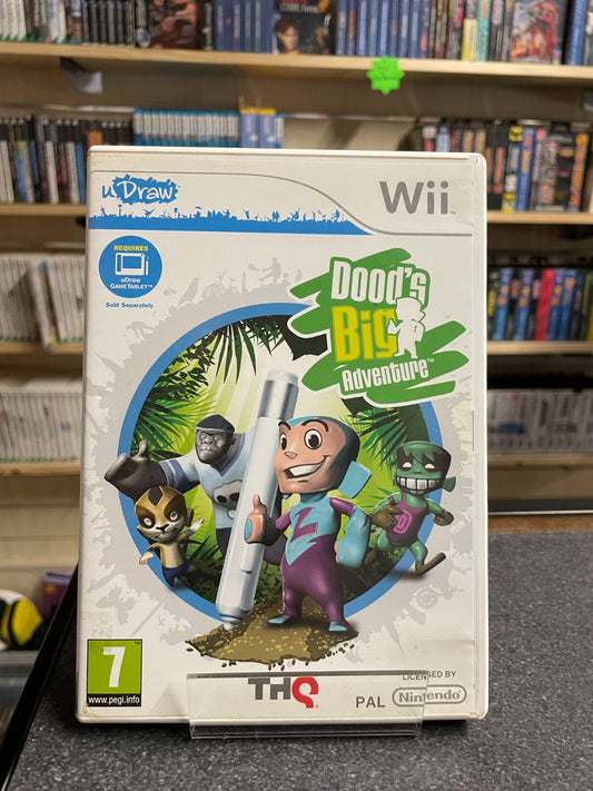 Dood's Big Adventure - Nintendo Wii - Complete w/Manual