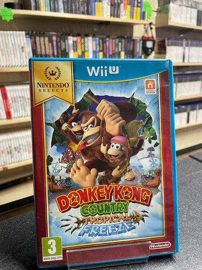 Donkey Kong Country Tropical Freeze  - Nintendo Wii.U - Boxed no Manual