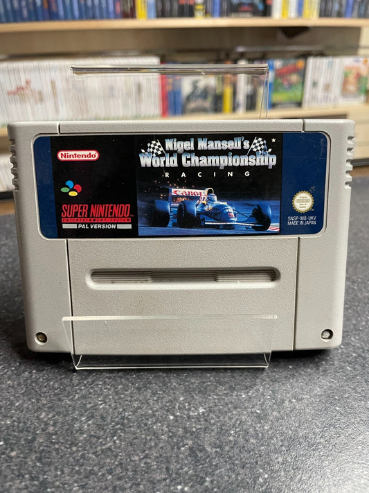 Nigel Mansell's World Championship Racing - Nintendo SNES - Cart Only