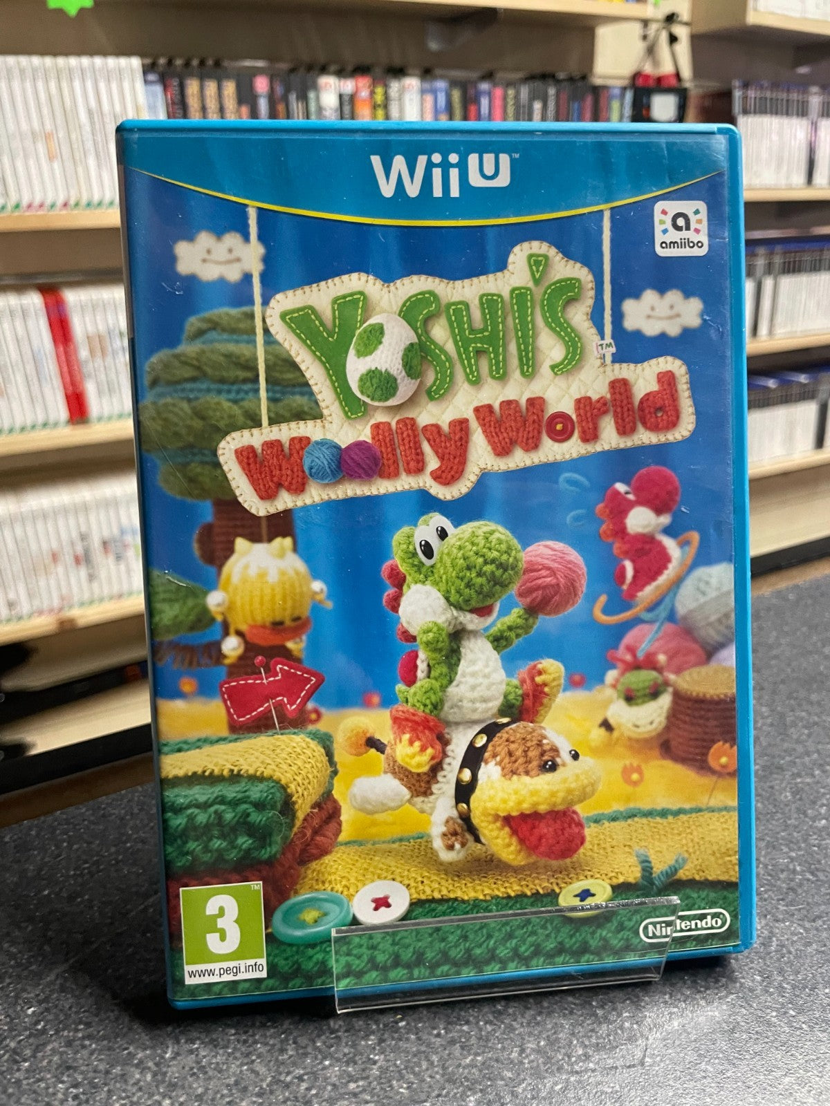 Yoshi's Woolly World - Nintendo Wii.U - Boxed no Manual
